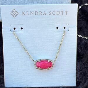 Kendra Scott light red Pendant Necklace